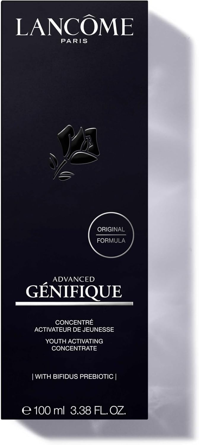 Lancôme Advanced Génifique Youth Activating Anti-Ageing Face Serum, Hydrates, Repairs & Renews Skin Barrier, includes Beta Glucan-CM Technology, Hyaluronic Acid, Suitable for All Skin Types, 100Ml