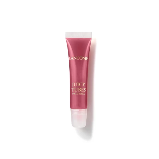 Lancôme Juicy Tubes - Long-Wear Lip Gloss - Plumping & Hydrating - High Shine Finish 08 Tickled Pink: creamy dusty rose