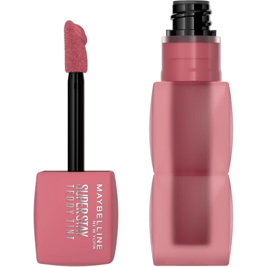 Super Stay Teddy Lip Tint, Long Lasting Matte Lipstick For Up To 12HR Wear, Kneehigh, 1 Count Kneehigh 0.17 Fl Oz (Pack of 1)