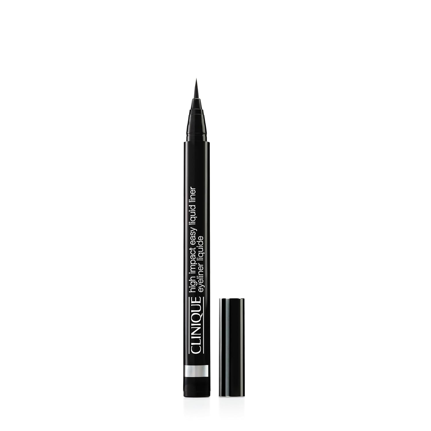 Clinique High Impact Easy Liquid Eyeliner - Waterproof, Long Lasting, Smudge Resistant + Safe For Sensitive Eyes AB Black
