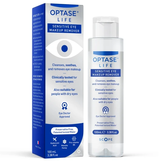 Life Sensitive Eye Makeup Remover – Gentle & Effective for All Skin Types - Breakthrough Innovation vs Traditional Micellar Water - 100ml