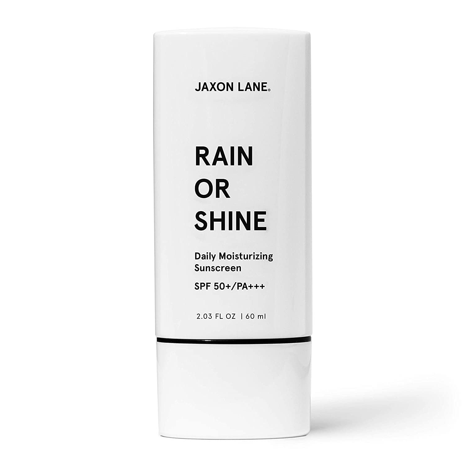 RAIN OR SHINE Anti Aging Face Sunscreen SPF 50 for Clear Skin with Green Tea, Hyaluronic Acid, Vitamin E Oil, Ginseng Extract, Licorice Root – SPF Moisturizer for Face, Fragrance Free 2.03 Oz Fragrance-free 2.03 Fl Oz (Pack of 1)