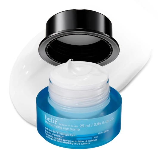 Peptide Eye Bomb, Anti-Aging Eye Cream for Wrinkles, Fine Lines, Crow’s Feet & Eye Bags, 48hr Hydration with Ceramide, Squalane, Caffeine, Dermatologist-Tested Korean Skincare, 0.84 fl.oz New Formula