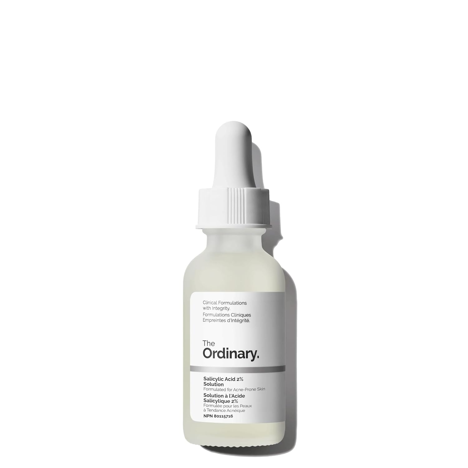 The Ordinary Salicylic Acid 2% Solution, Acne-Fighting Serum for Blemish-Prone Skin 1 Fl Oz (Pack of 1)