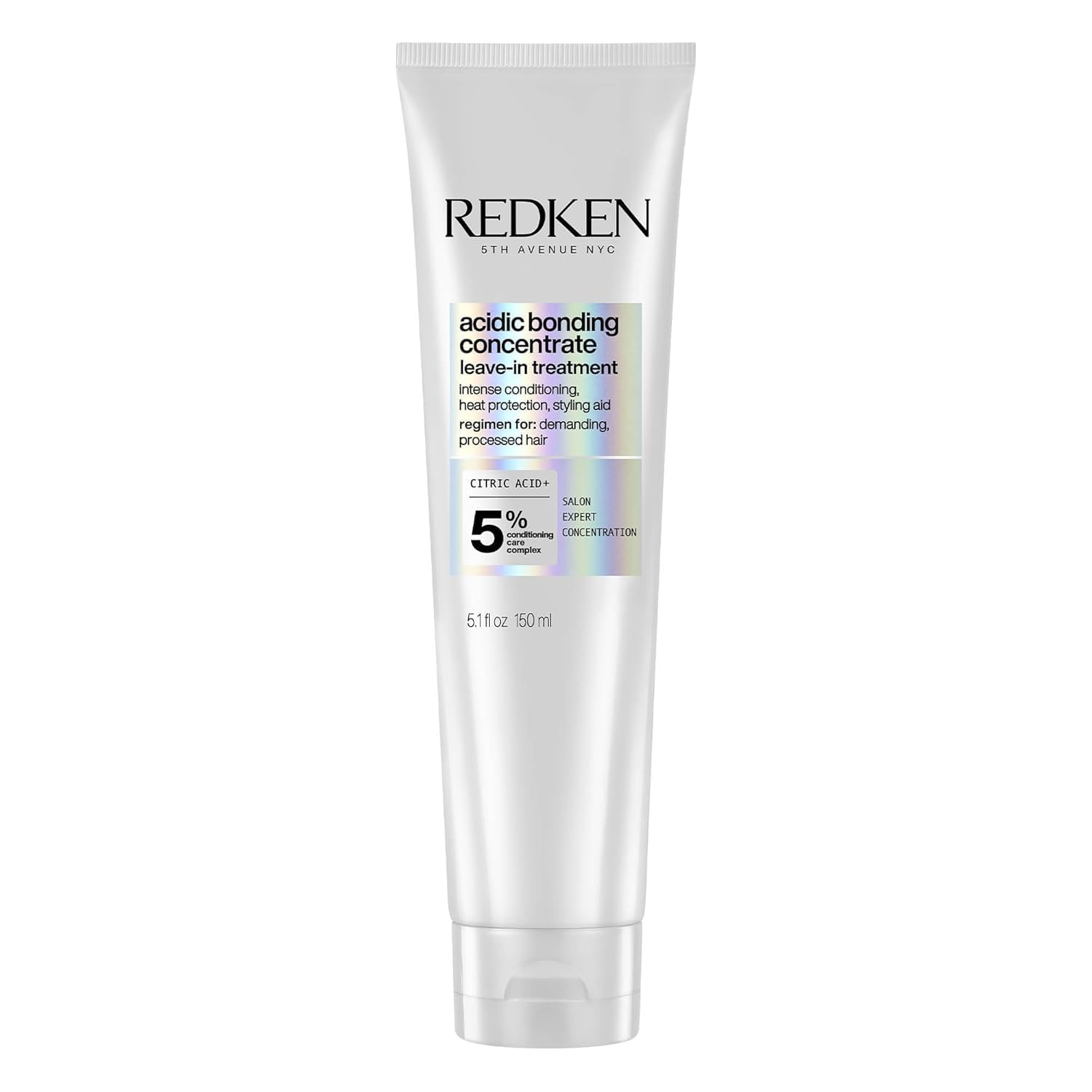 Redken Acidic Bonding Concentrate Leave In Conditioner For Damaged Hair - Hair Repair Treatment, Strengthens Weak Hair 5.1 Fl Oz (Pack of 1)