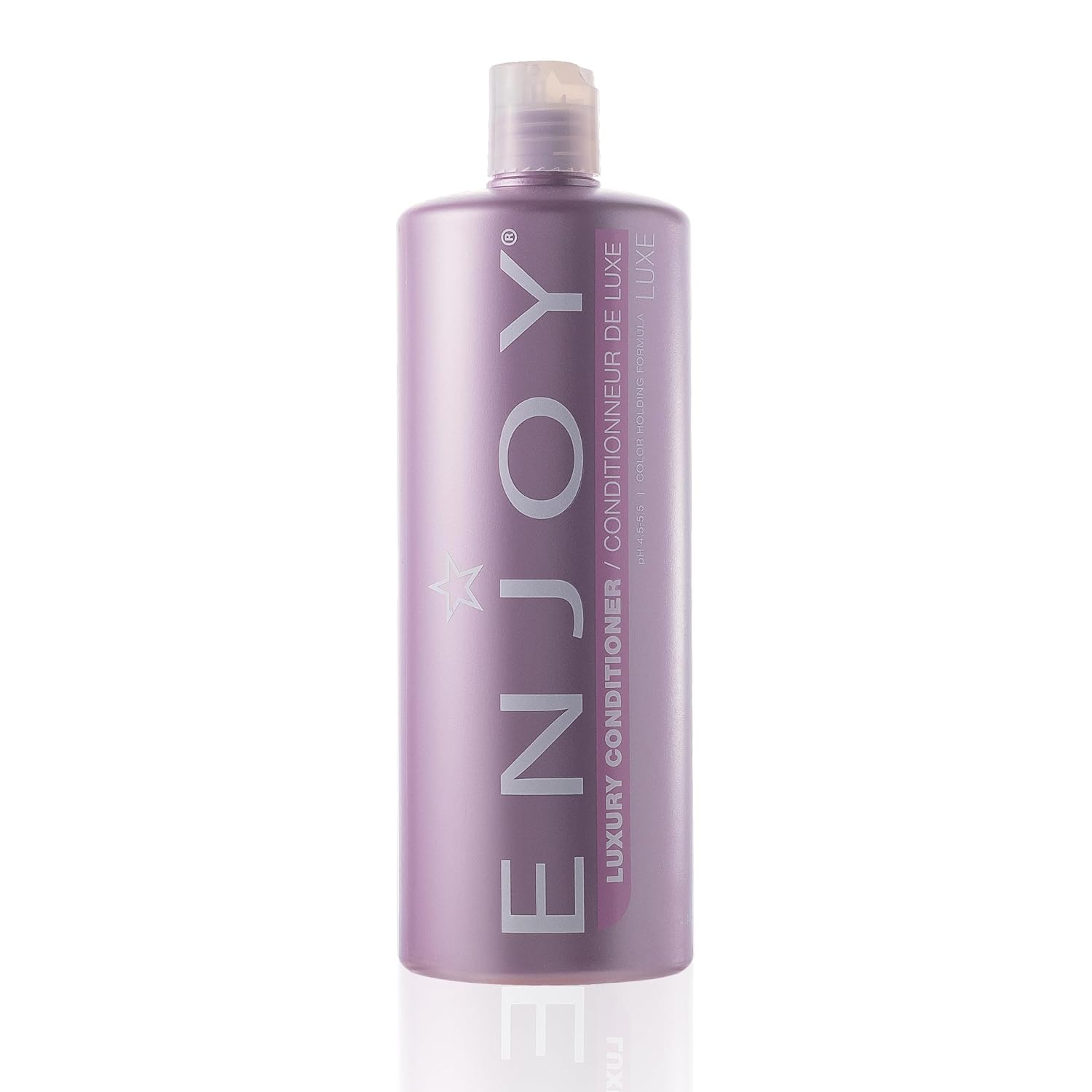 Enjoy Luxury Conditioner - Eliminates Frizz Cleansing Moisturizing Smoothing - Sulfate Free For Thick Coarse or Curly Hair (33.8 Fl Oz) 33.8 Fl Oz (Pack of 1)