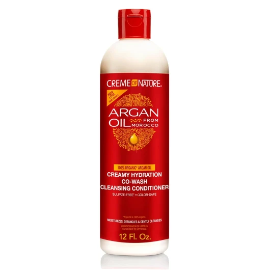 , Argan Oil Hair Conditioner, Creamy Hydration Co-Wash Cleansing Conditioner, 12 Fl Oz