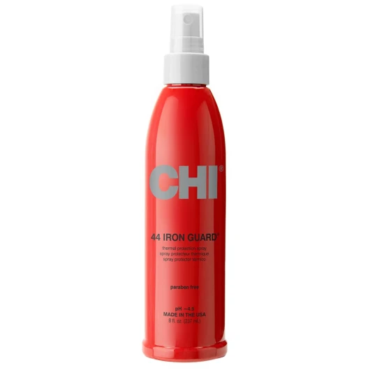 44 Iron Guard Thermal Protection Spray, Nourishing Formula Helps Resist Heat Damage to Hair & Tame Frizz, Clear, 8 Oz 8 Fl Oz (Pack of 1) Spray