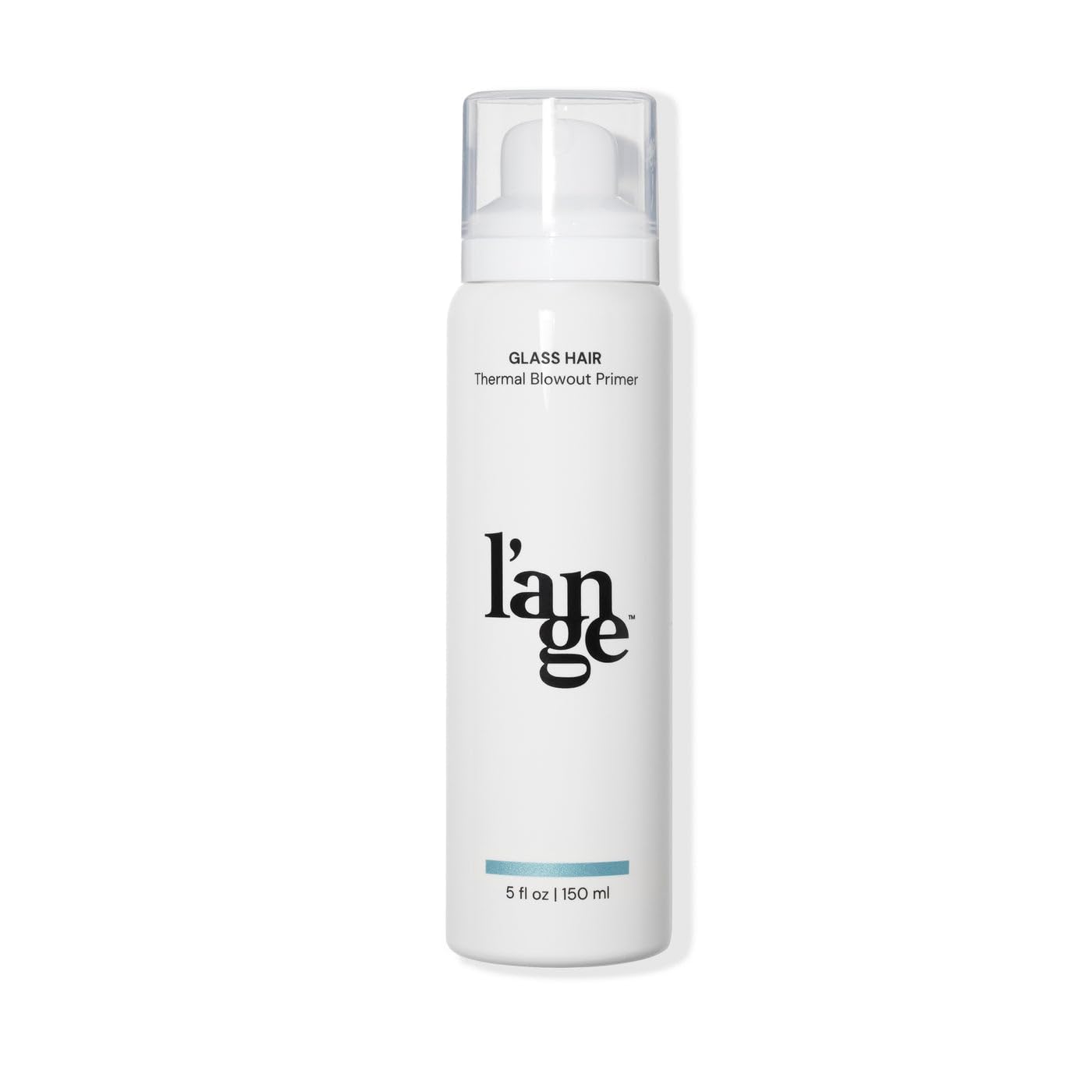 L'ANGE HAIR Glass Hair Thermal Blowout Primer - Heat Protectant Spray for Frizz Control & Shine - Blow Dry Support Styling Mist - For All Hair Types - 5 fl oz 5 Fl Oz (Pack of 1)