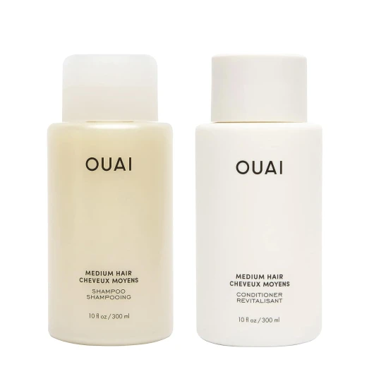 Medium Shampoo and Conditioner Set - Sulfate Free Shampoo and Conditioner for Medium Hair - Made with Keratin, Shea Butter & Avocado Oil - Free of Parabens & Phthalates (10 Fl Oz) Medium Hair Bundle