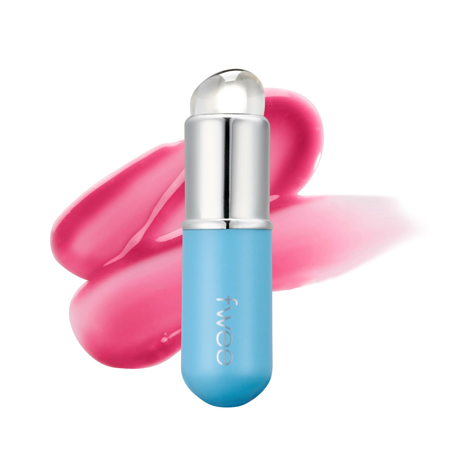 Silicone Jumbo Makeup Brush - Multi-Use Applicator with Soft Silicone Tip & Portable Cap - Travel Makeup Brush with Lid for Lips, Blush, Contour and Face