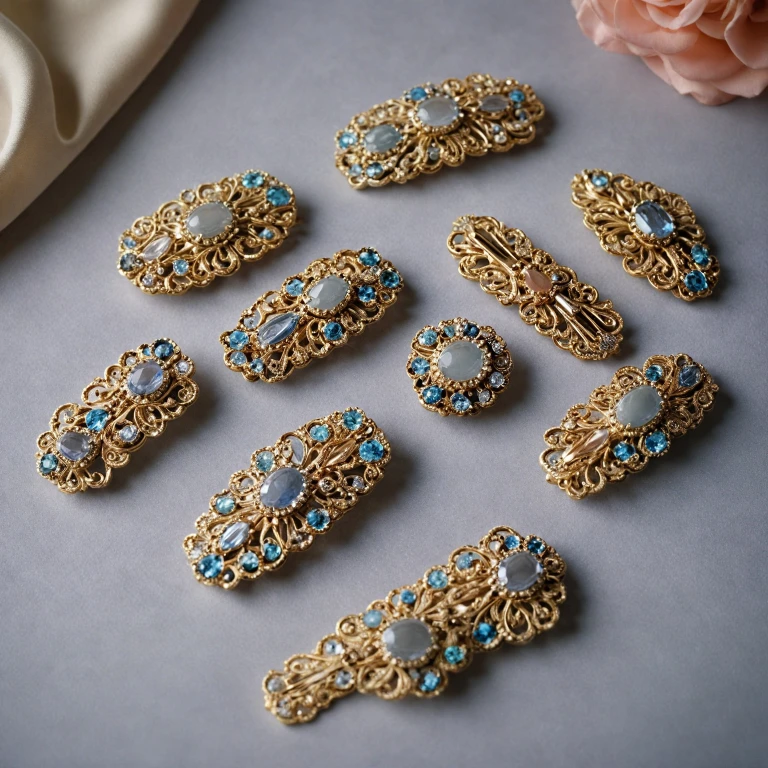 Elevate Your Style with Luxurious Hair Clip Accessories