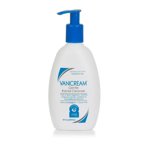 Gentle Facial Cleanser with Pump Dispenser - 8 fl oz - Formulated Without Common Irritants for Those with Sensitive Skin 8 Fl Oz (Pack of 1)