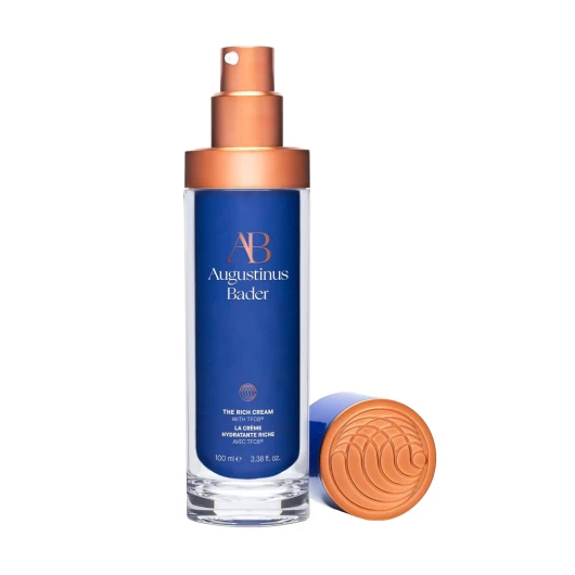 Augustinus Bader The Rich Cream – Luxury Face Cream – Hydrating and Nourishing Face Moisturizer – Facial Moisturizer for Wrinkle Reduction and Cellular Renewal – For Men and Women 3.3 Fl Oz (Pack of 1) Blue