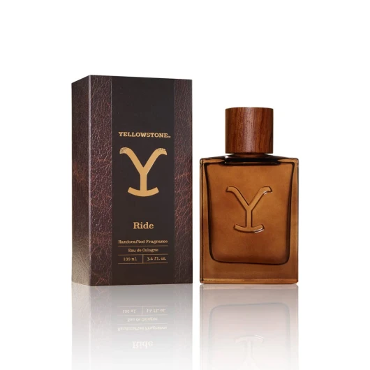 Yellowstone Ride Men's Cologne, 3.4 fl oz (100 ml) - Vibrant, Smokey, Rugged Yellowstone: Ride
