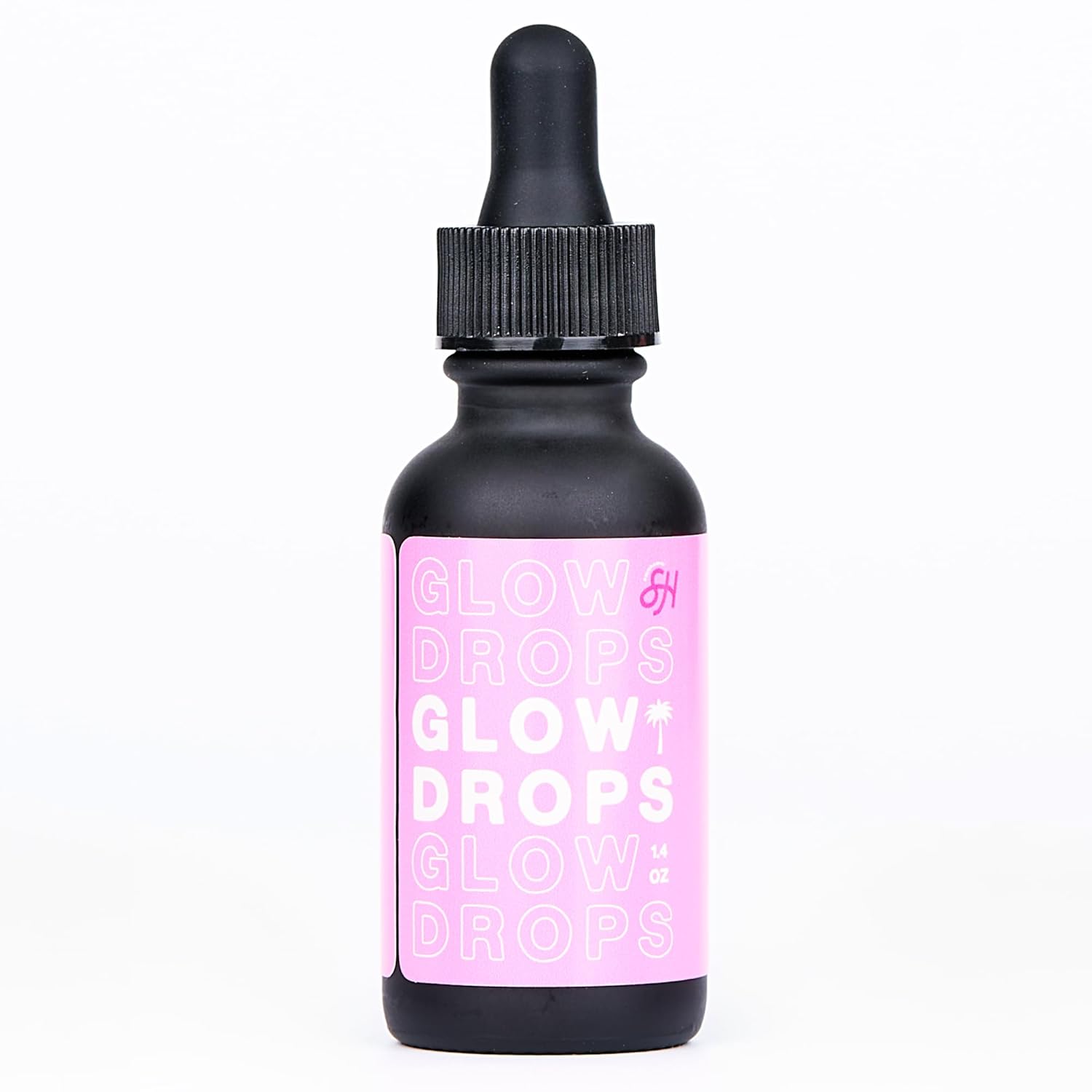 Glow Drops Self Tanning Serum - Customizable Face Tanning Drops with Aloe & Vitamin E - Hydrating Serum Streak-Free Formula for Natural Buildable Glow - illuminating Skin Booster - 1.4 Fl Oz