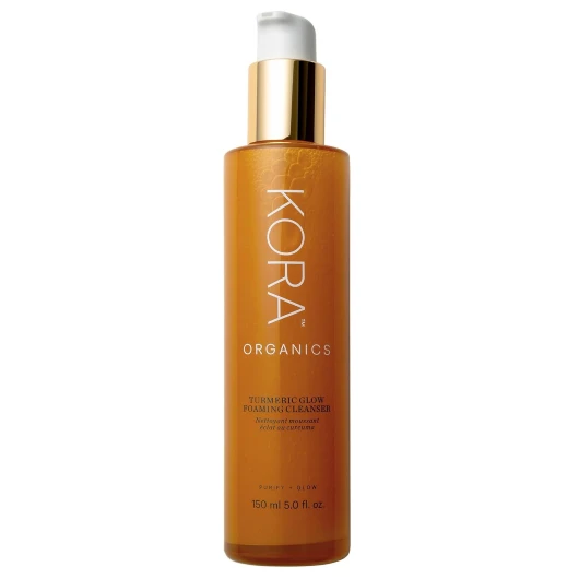 Turmeric Glow Foaming Cleanser, Cleanse & Nourish, Certified Organic, Cruelty Free, 5.07 oz - Face Cleanser 5 Fl Oz (Pack of 1)
