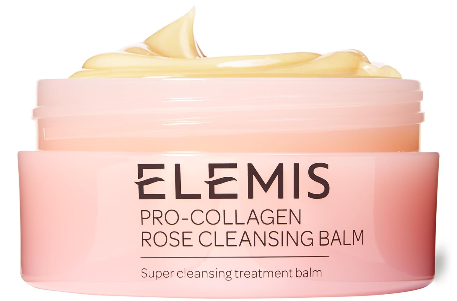 ELEMIS Pro-Collagen Cleansing Balm Makeup Remover, Hydrating Facial Cleanser, Oil Cleanser, Oil Makeup Remover, Deep Cleanse Rose 100g