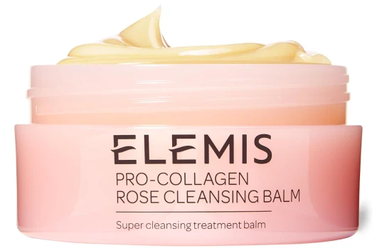 ELEMIS Pro-Collagen Cleansing Balm Makeup Remover, Hydrating Facial Cleanser, Oil Cleanser, Oil Makeup Remover, Deep Cleanse Rose 100g