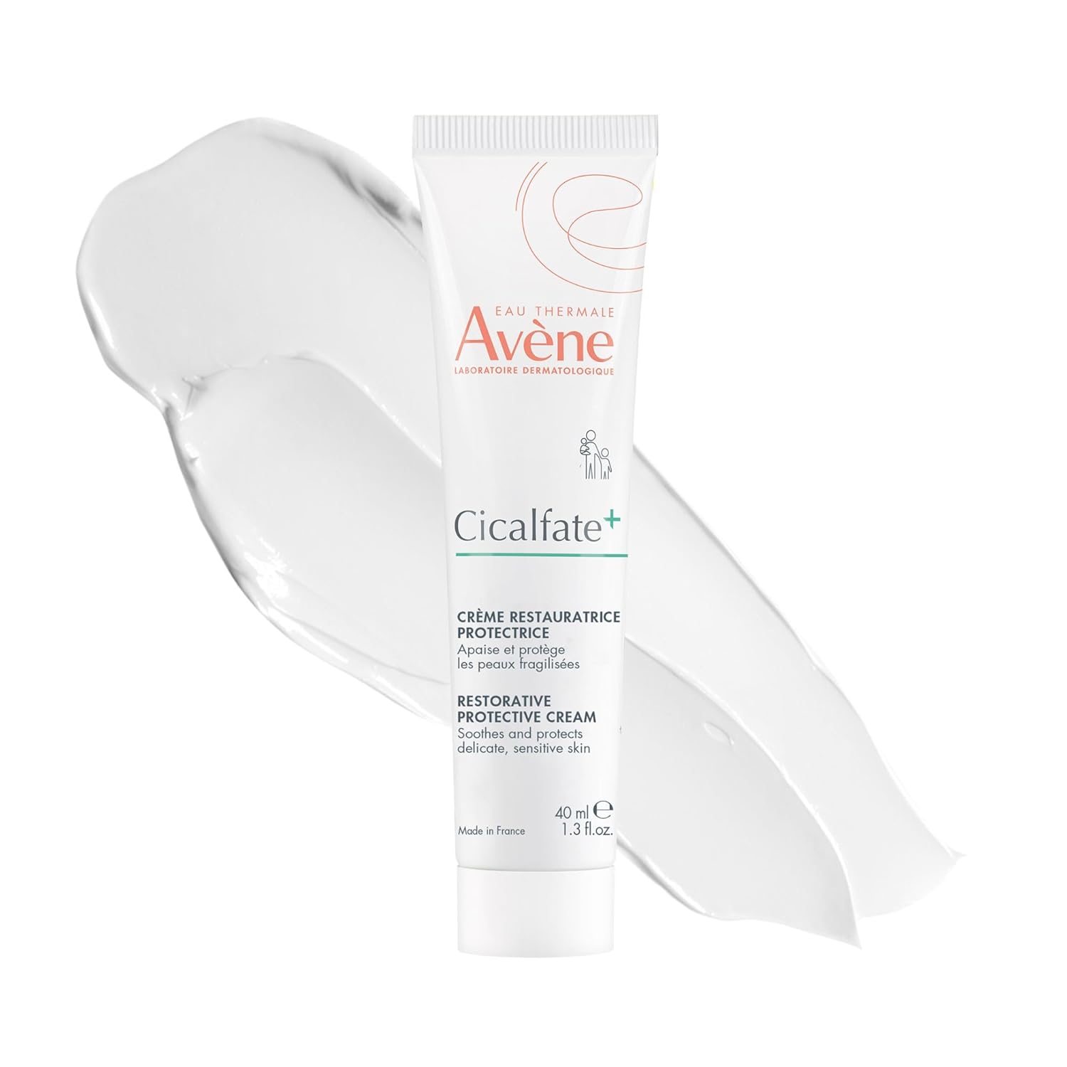 Avène Cicalfate+ Restorative Protective Cream, Face Moisturizer, face cream for sensitive skin, helps restore skin barrier, restorative cream, safe for infants, children and adults Restorative Protective Cream-1.3 Fl Oz