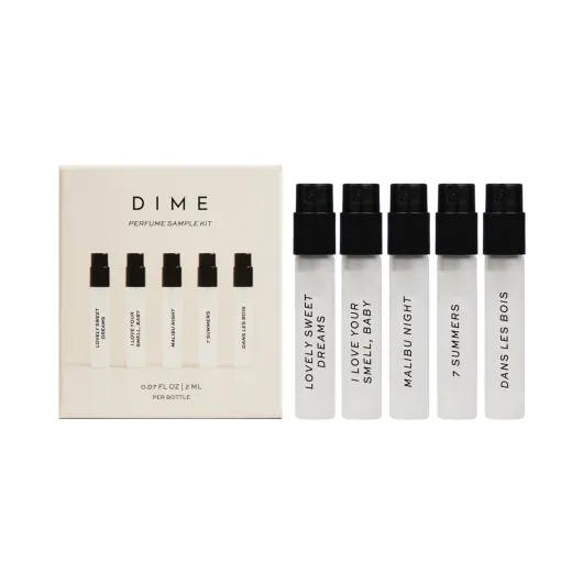 Beauty Perfume Sampler, Hypoallergenic, Clean Perfumes, Eau de Toilette For Women (Set of 5, 2 ml) Variety