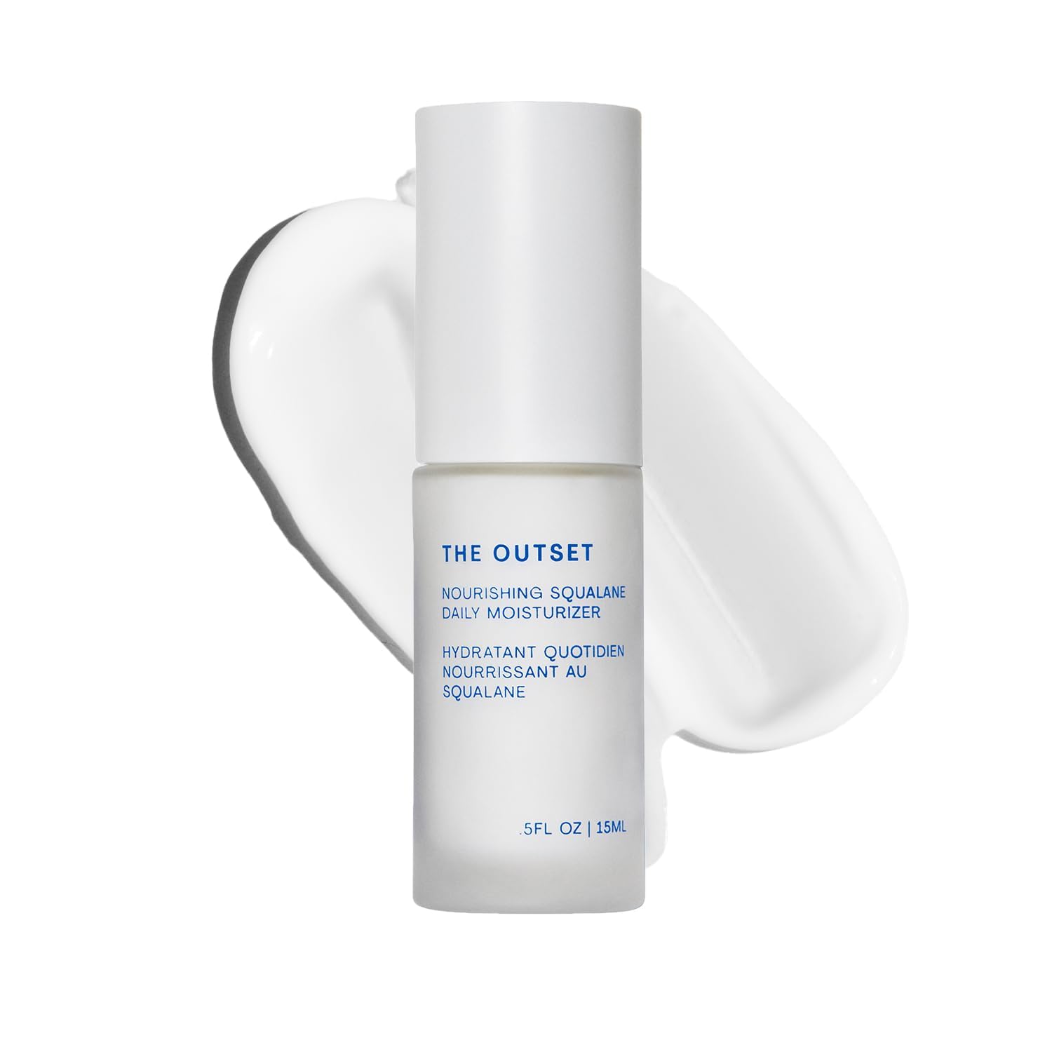 Nourishing Squalane Daily Moisturizer - Gentle Fragrance Free Non-Comedogenic Cream - Barrier Repair, Hydrating - Clean, Vegan, Gluten Free - All Skin Types, Sensitive Skin - 0.5FL OZ 0.5 Fl Oz (Pack of 1)