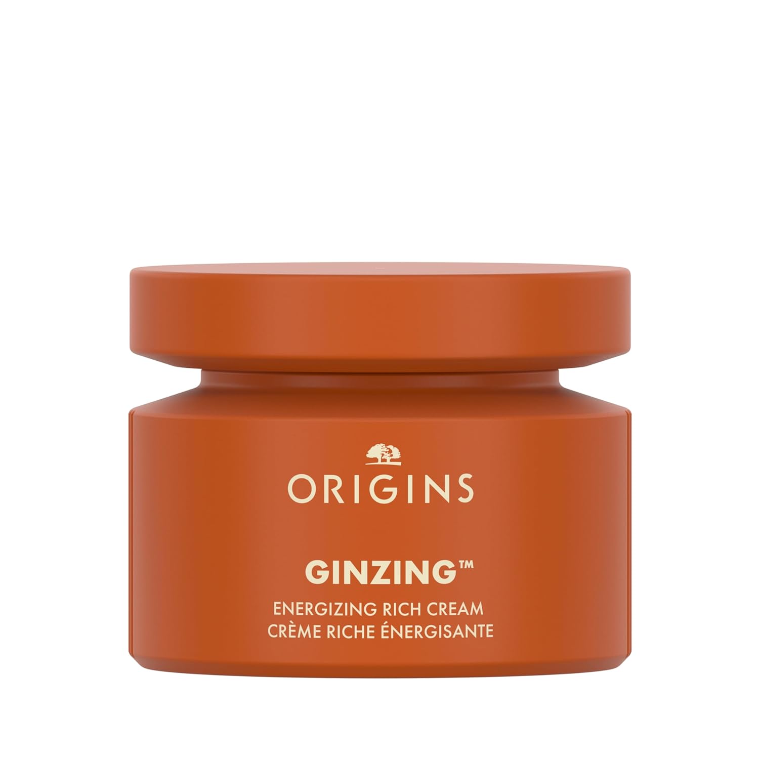 Origins GinZing Energizing Rich Cream - Face Moisturizer for Dry Skin with Niacinamide, Caffeine, & Ginseng, 1.7 Fl Oz