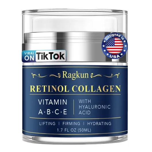 Retinol Cream for Face, Collagen Neck Creams for Tightening and Firming, Anti Aging Day & Night Facial Moisturizer for Women & Men, Instant Face Lift Wrinkle Cream 1.7 fl - oz - 1.7 Fl Oz (Pack of 1)