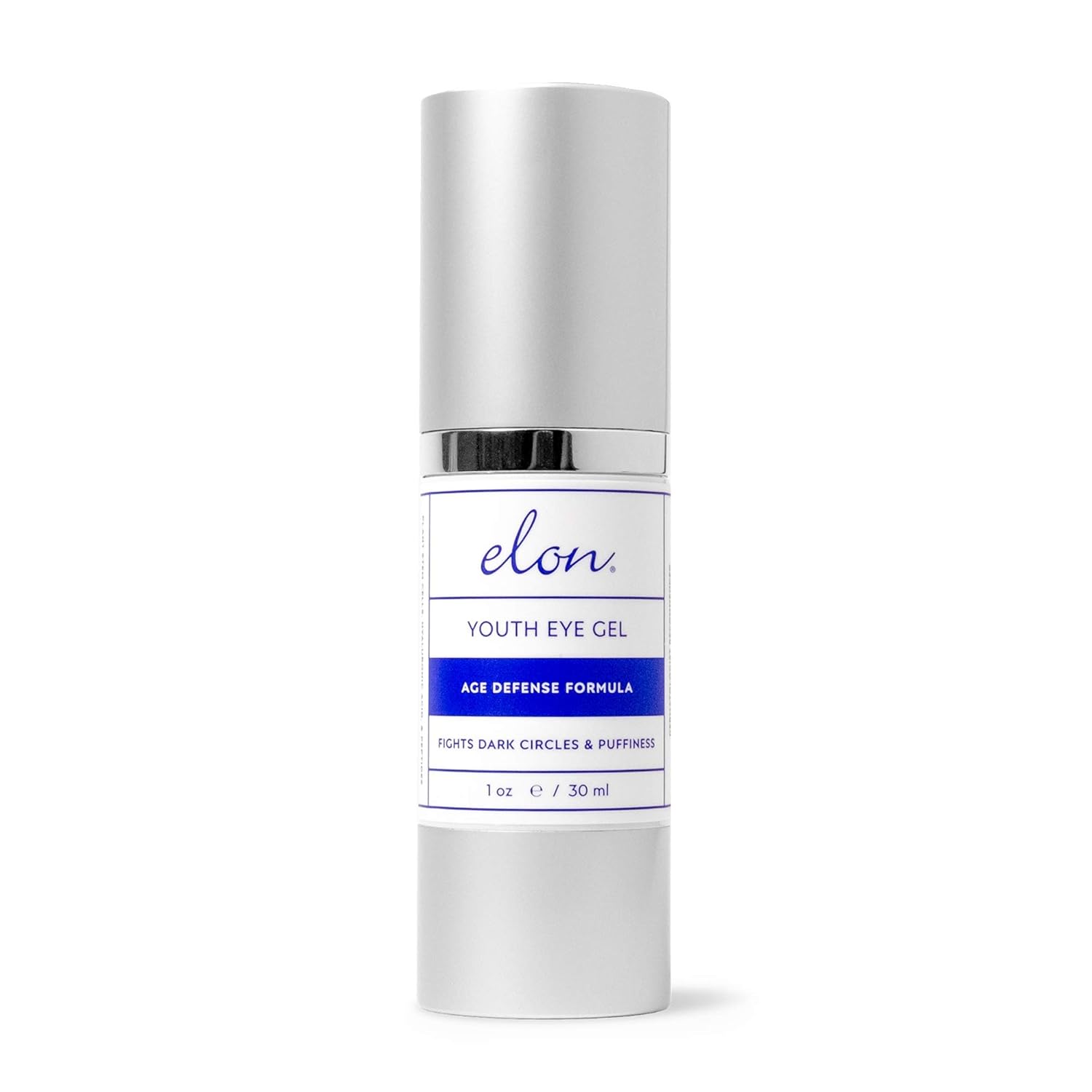 Youth Under Eye Gel – Hyaluronic Acid Gel w/MSM, Plant Stem Cells - Anti Aging to Fight Dark Circles– Under Eye Puffiness Reducer– For All Skin Types, No Fragrance or Parabens (1oz/30ml)