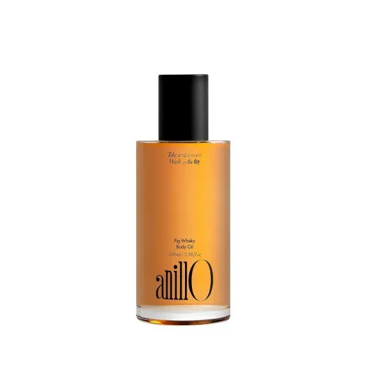 Fig Whisky Hydrating Body Oil – Fast-Absorbing & Non-Greasy Moisturizer with Fig, Argan & Jojoba Oils – Silky Smooth Glow & Deep Nourishment, Woody Scent, 3.38 fl - oz