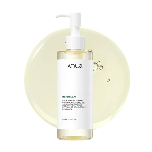 Heartleaf Pore Control Cleansing Oil, Oil Cleanser for Face, Makeup Blackhead Remover, Korean Skin Care 6.76 fl oz(200ml) (original)