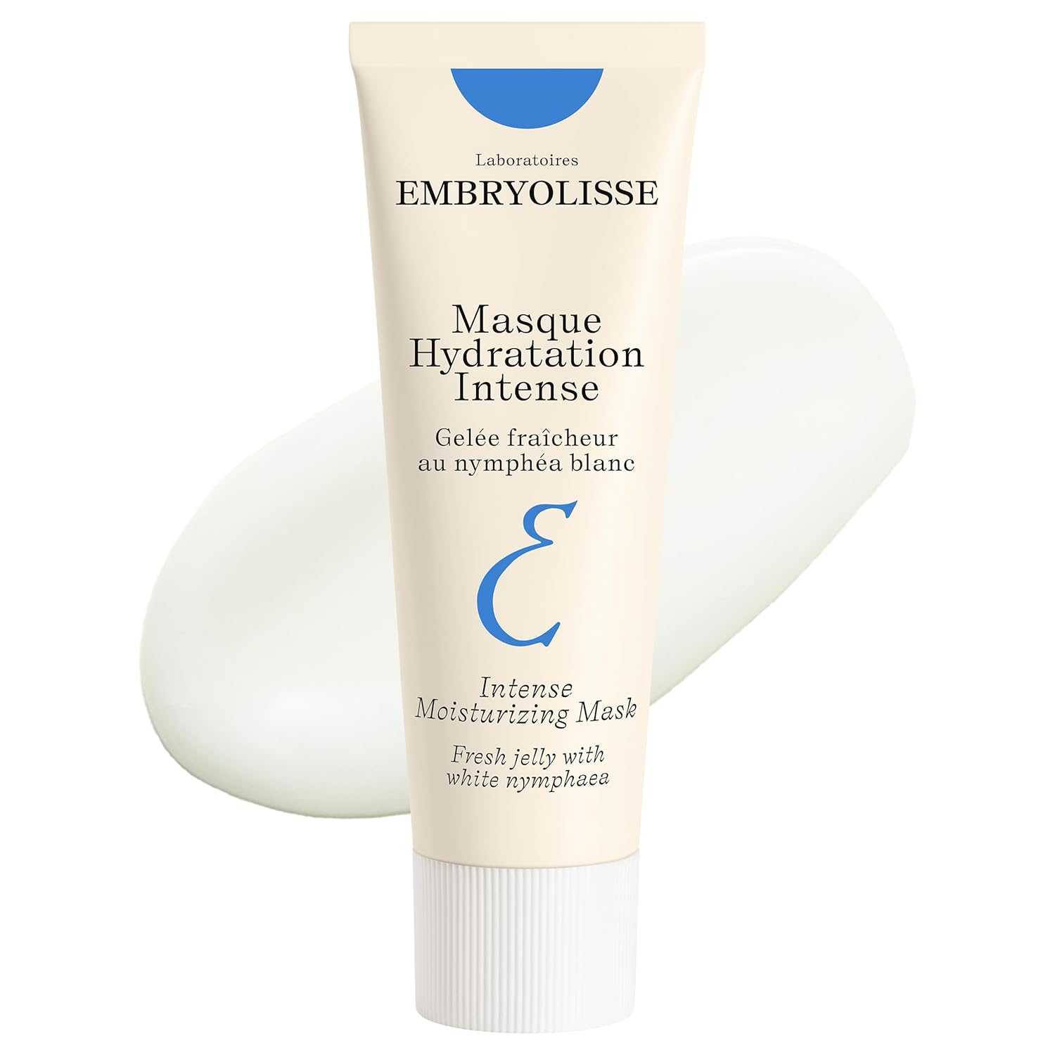 Embryolisse Intense Moisturizing Face Mask - Ultra-Hydrating Treatment with Hyaluronic Acid - Daily Skincare that Soothes, Plumps & Provides a Long-lasting Hydration, 1.7 Fl Oz