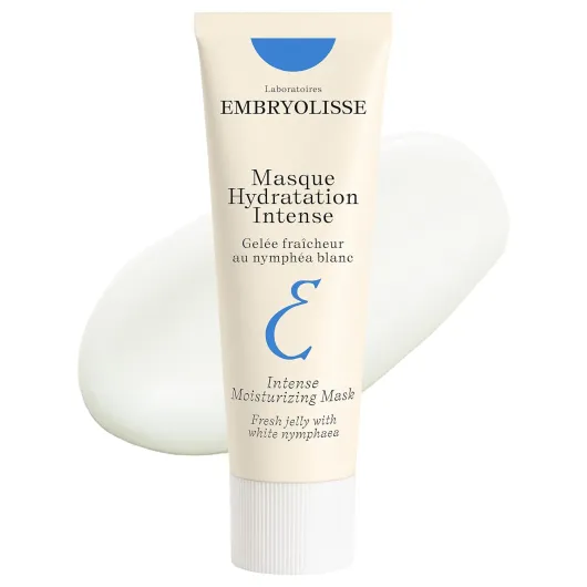 Embryolisse Intense Moisturizing Face Mask - Ultra-Hydrating Treatment with Hyaluronic Acid - Daily Skincare that Soothes, Plumps & Provides a Long-lasting Hydration, 1.7 Fl Oz