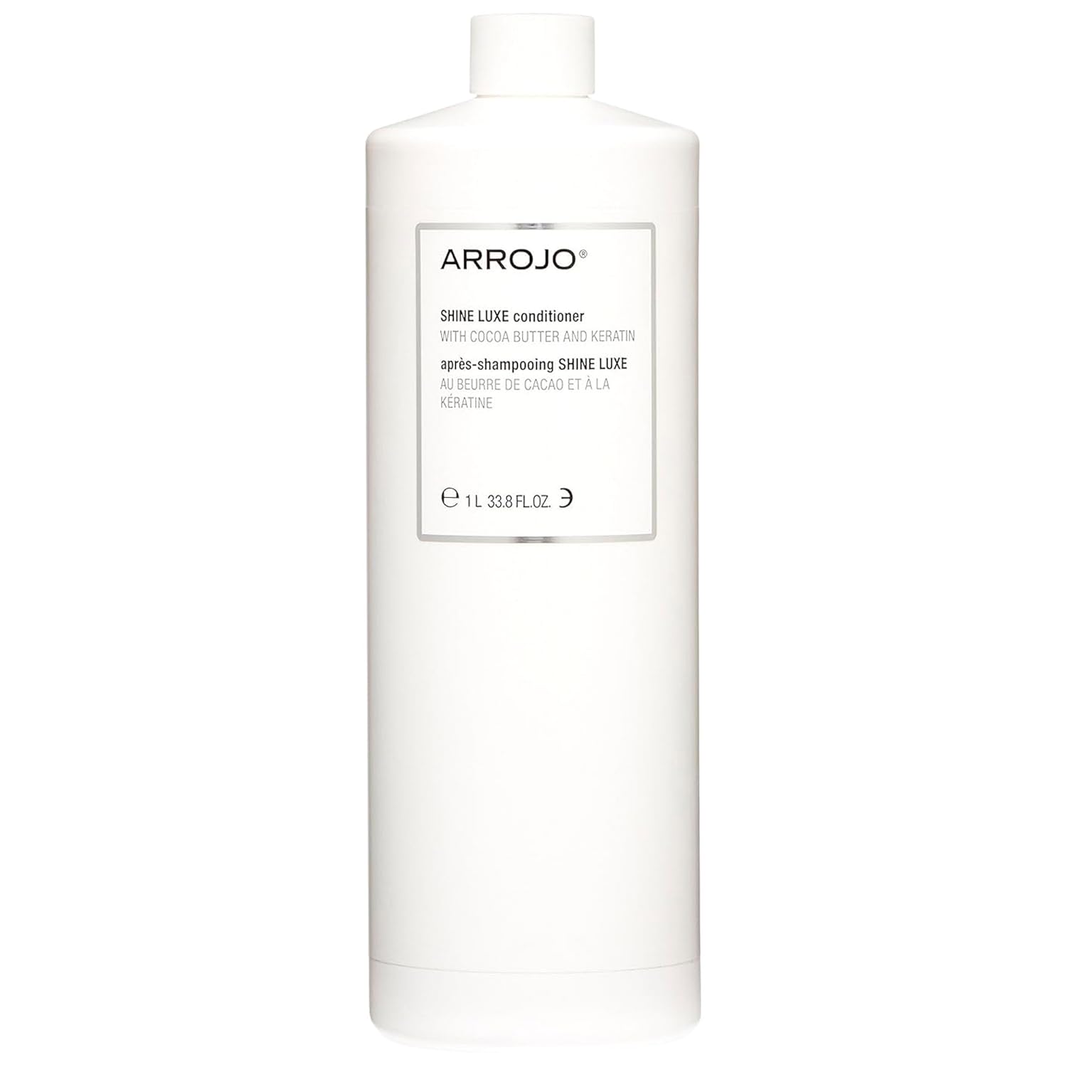 ARROJO Shine Luxe Hair Conditioner – Paraben & Sulfate Free Conditioner for Hair Shine – Moisturizing Conditioner to Add Luster & Vitality - Keratin Conditioner for Men & Women 33.8 Ounce (Pack of 1)