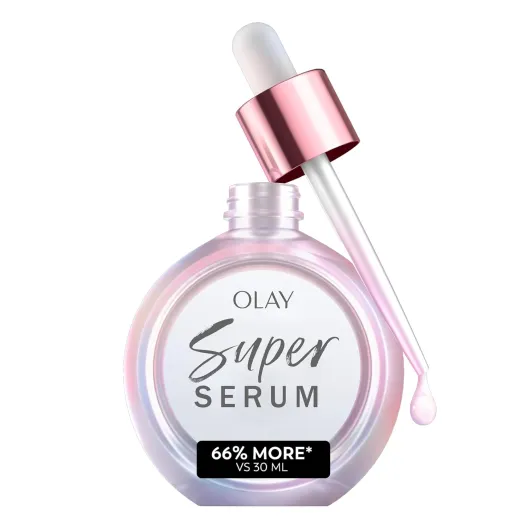 Super Serum - Niacinamide, Vitamin C & E, Collagen Peptide, AHA - 5-in-1 Skin Care Benefits for Face - Healthy Glow, Brightening, Hydrating, Smoothing, Firming, Evens Tone, Anti-Aging, 1.7 Oz 1.7 Fl Oz (Pack of 1)