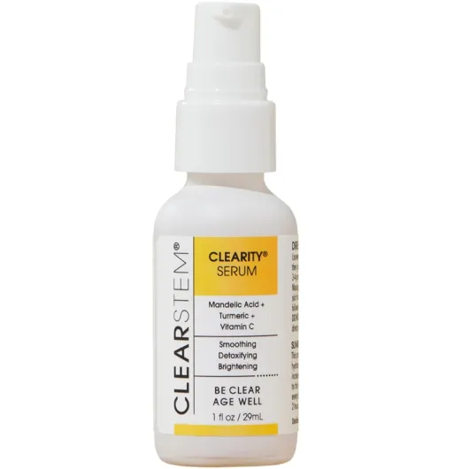 CLEARITY The Blackhead Dissolver Mandelic Acid Serum - Vitamin C, Turmeric, Collagen Boost - All Skin Types - Facial Skin Care Products - Gluten Free, Cruelty Free - 1 fl oz / 29ml 1 Fl Oz (Pack of 1)