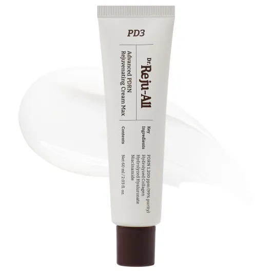 Dr - Reju-All Advanced PDRN Rejuvenating Cream – 99% Pure Salmon DNA PDRN Face Moisturizer – Optimal 1200ppm Concentration for Glow Skin – Korean Anti-Aging Skin Care Face Cream - 2.0 Fl Oz