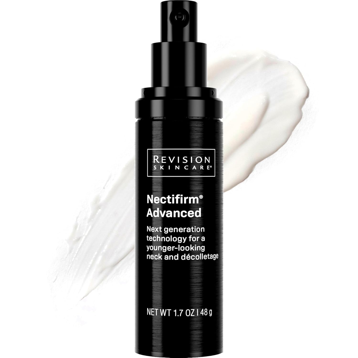 Revision Skincare Nectifirm Advanced® Neck Cream – Clinically Proven to Firm, Lift & Contour the Neck, Jawline & Décolletage, Correcting Visible Signs of Aging and Weight Loss 1.7 Ounce (Pack of 1)