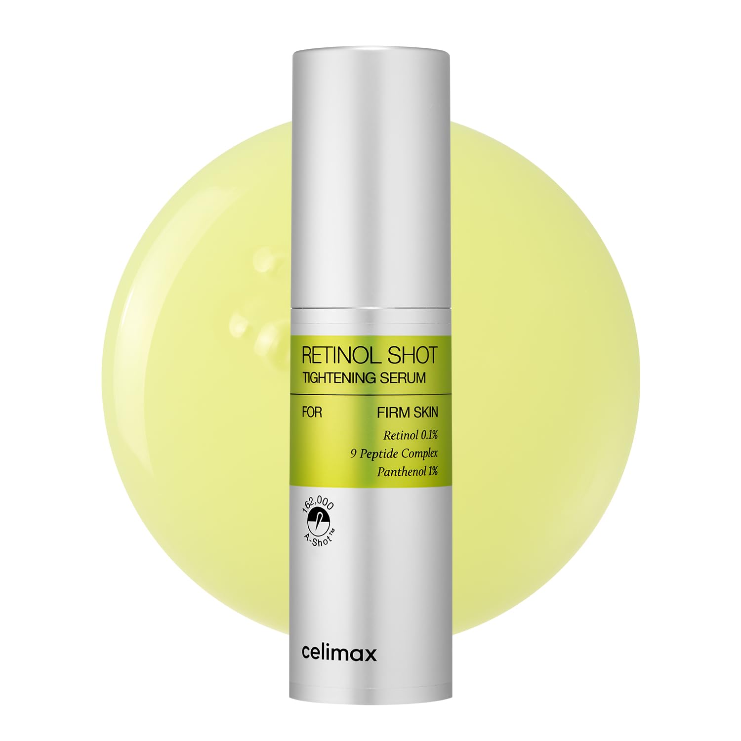 The Vita A Retinol Shot Tightening Serum - with Pure Vitamin A Retinol, Peptide, Pore Minimizer, Wrinkles & Fine Lines, Firmer Skin, Anti-Aging, Skin Smoothing 30ml
