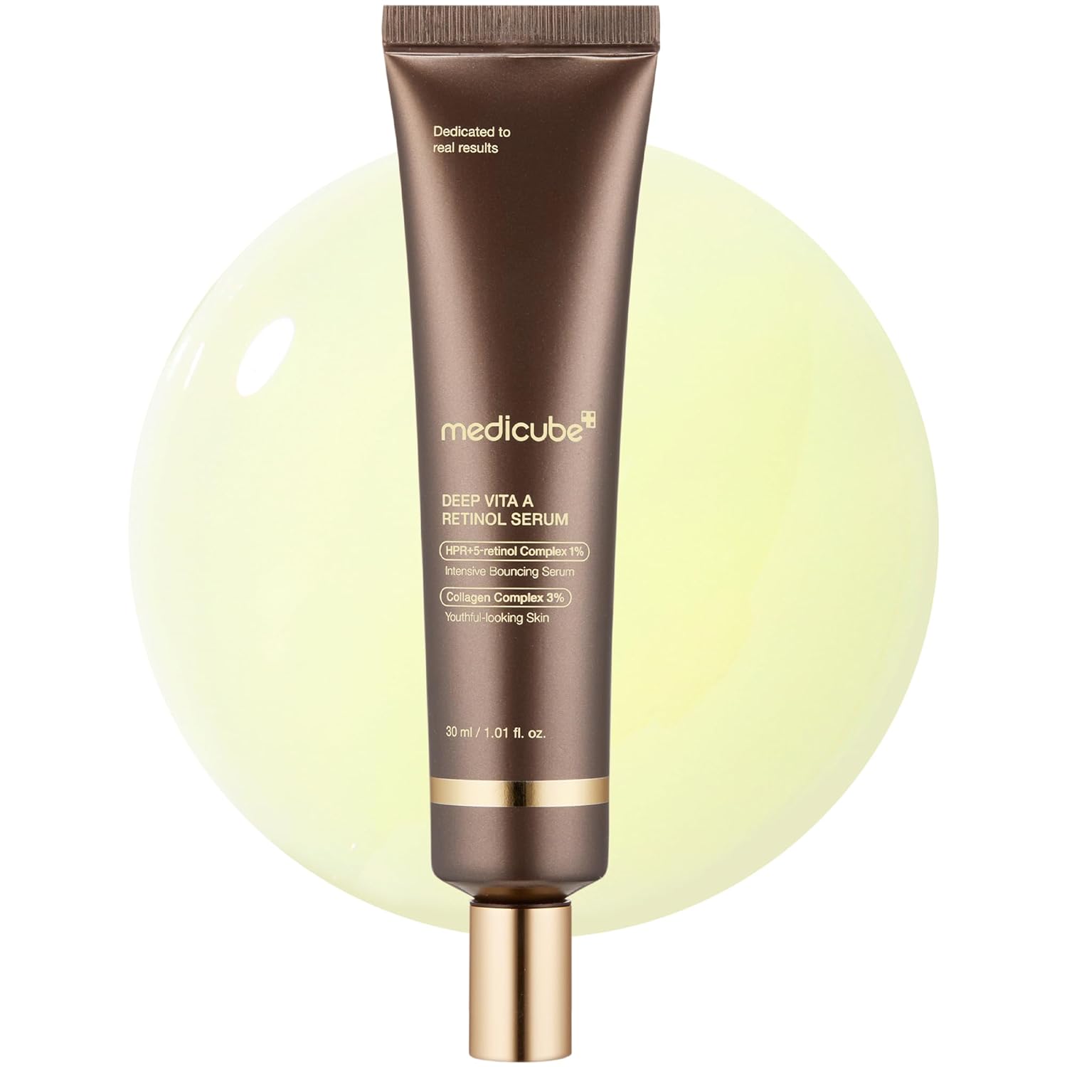 Deep Reviving Bakuchiol Retinol Facial Serum - Anti-Aging 4th Gen Retinol & Bakuchiol - Targets Fine Lines, Uneven Skin Tone, Blemish Scars - Korean Skin Care, Low Irritant, 1.01 oz