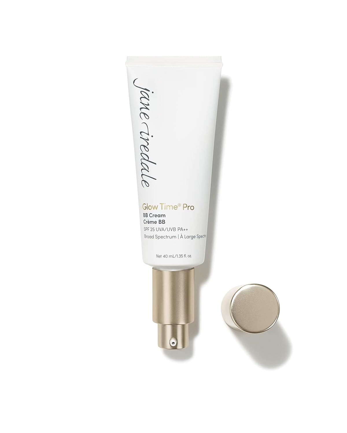 Jane iredale Glow Time Pro BB Cream - Weightless Blemish Concealer with Buildable Coverage - SPF 25 Broad Spectrum Sun Protection - Satin Finish GT3