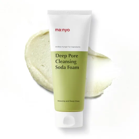 Ma:nyo Vitamin C Soda Foam Cleanser - Deep Pore Cleansing Face Wash - Gentle and Non-Irritating - Korean Skincare for Men and Women, 5.0 fl oz (150ml)