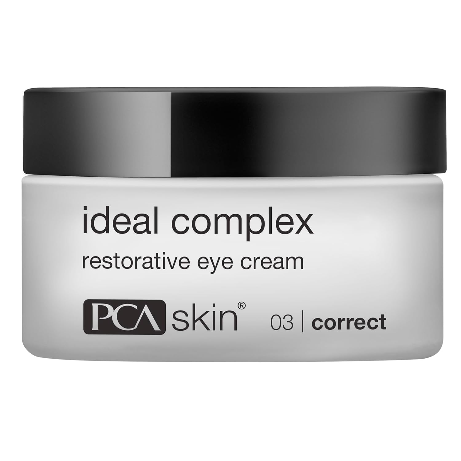 PCA SKIN Ideal Complex Restorative Under Eye Cream, Brightening Eye Cream for Dark Circles, 0.5 fl oz Jar