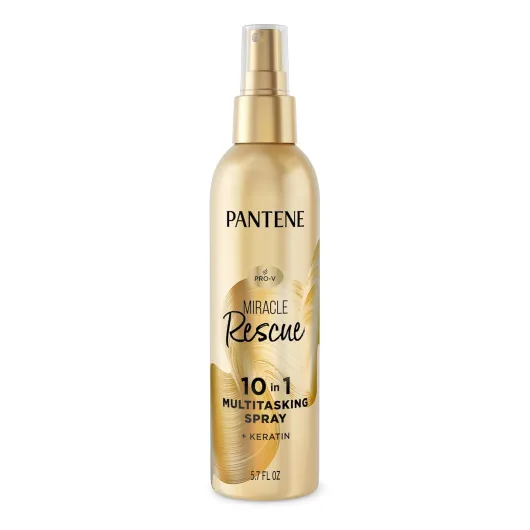 Miracle Rescue 10in1 Multitasking Spray - Heat Protection, Detangles, Repairs Damaged, Dry Hair, Improves Shine, Leave-In Conditioning Treatment with Keratin and Pro-Vitamin B5, 5.7 oz