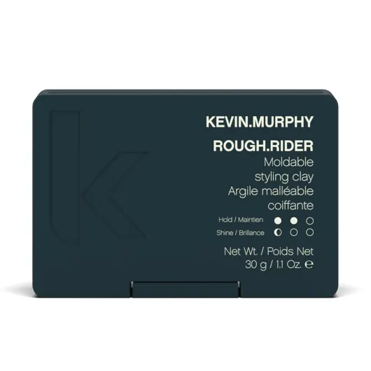 KEVIN.MURPHY ROUGH.RIDER Clay - Hair Strengthening - For All Hair Types - Moldable Styling Clay - Sulphate Free Care - 30 g / 1.1 oz 1.1 Ounce (Pack of 1)