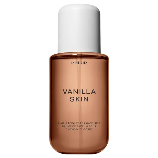 Vanilla Skin Body Mist - Hair & Body Fragrance Mist - Vanilla Body Spray with Pink Pepper, Cashmere Wood & Sandalwood (8 Fl Oz)