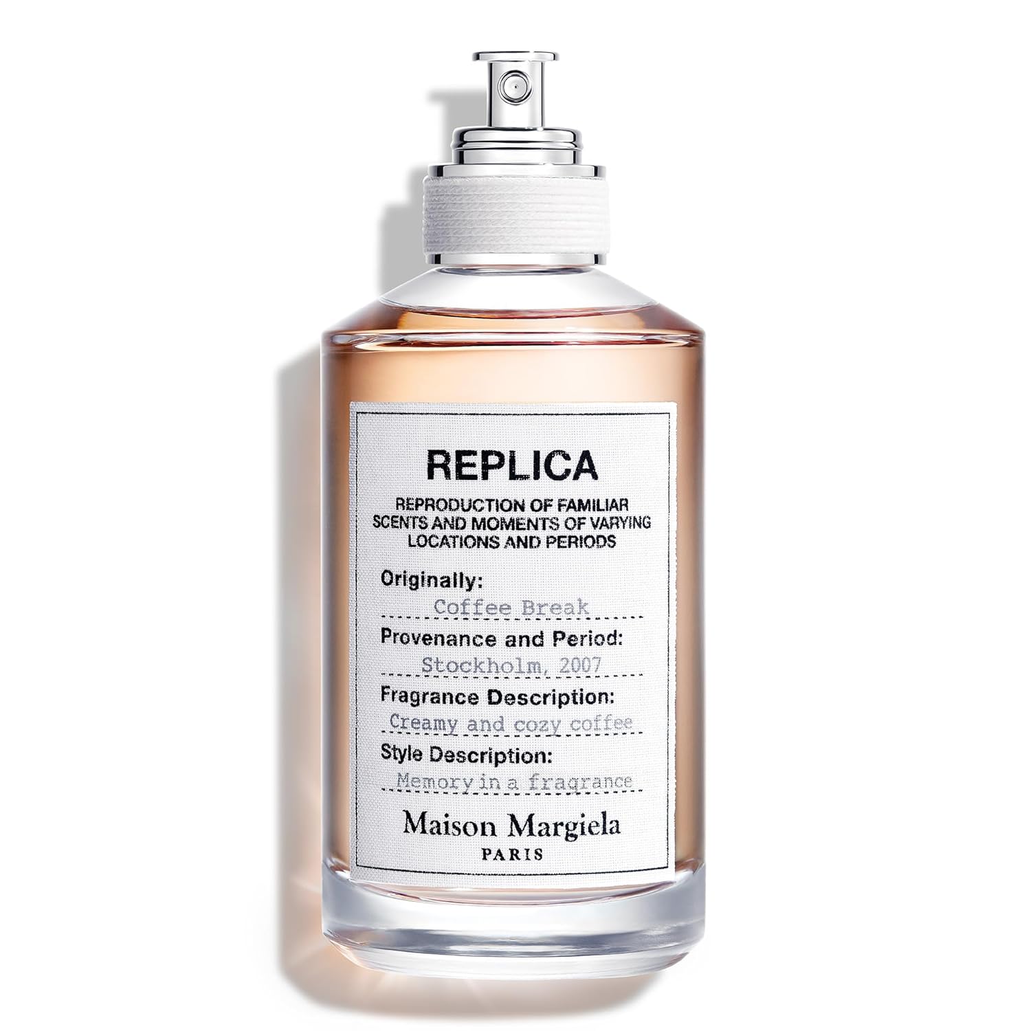 Maison Margiela - Replica - Coffee Break Eau de Toilette - Warm & Spicy - With Coffee, Lavender, & Milk Mousse - 3.4 Fl Oz