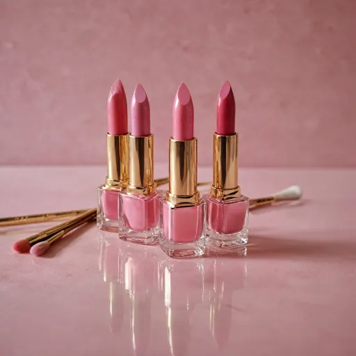 The Allure of Pink Lip Gloss in Luxury Cosmetics