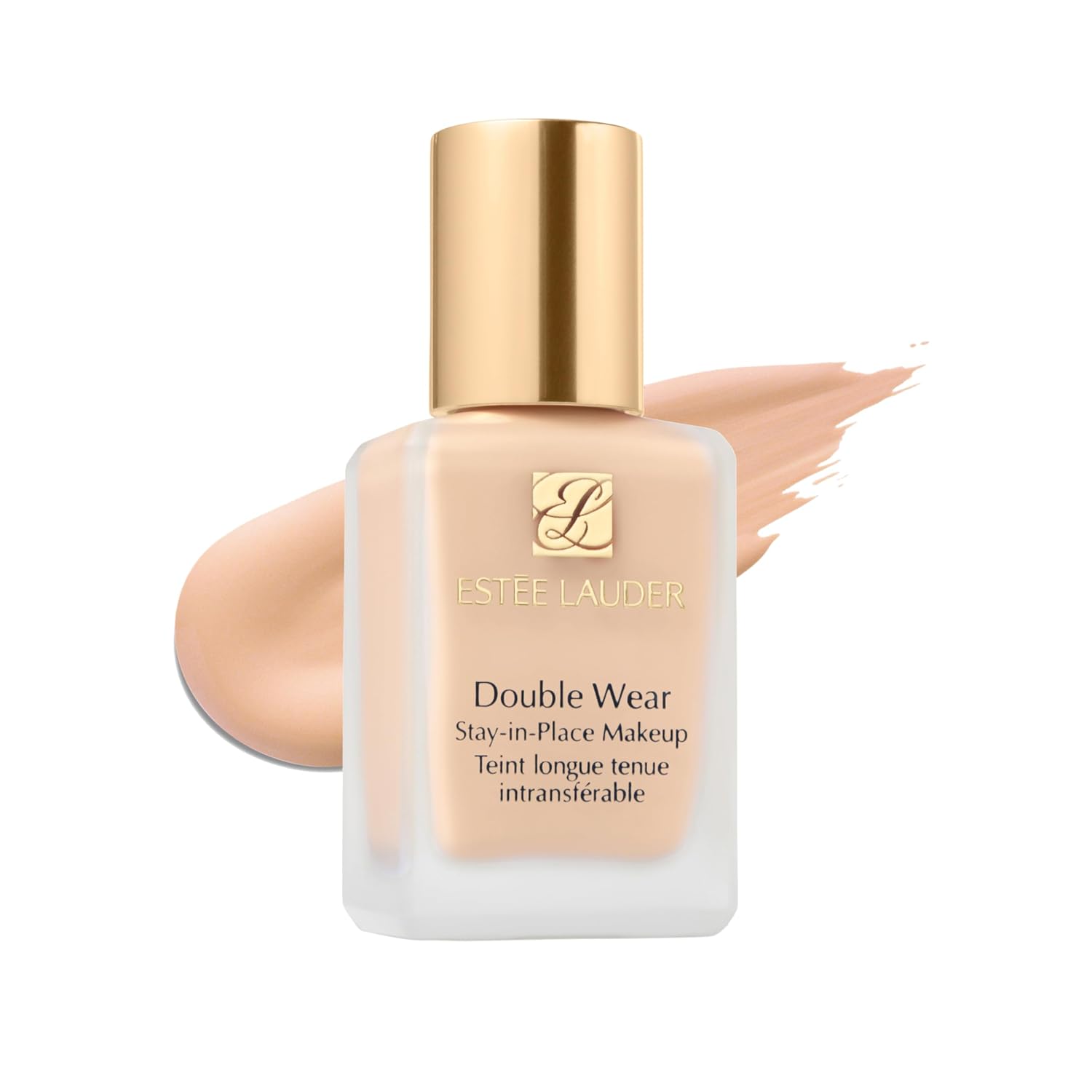 Estée Lauder Double Wear Stay-in-Place 24-Hour Long-Wear Matte Foundation Makeup, 1 Fl Oz Light Intensity 0N1 Alabaster - Neutral undertones