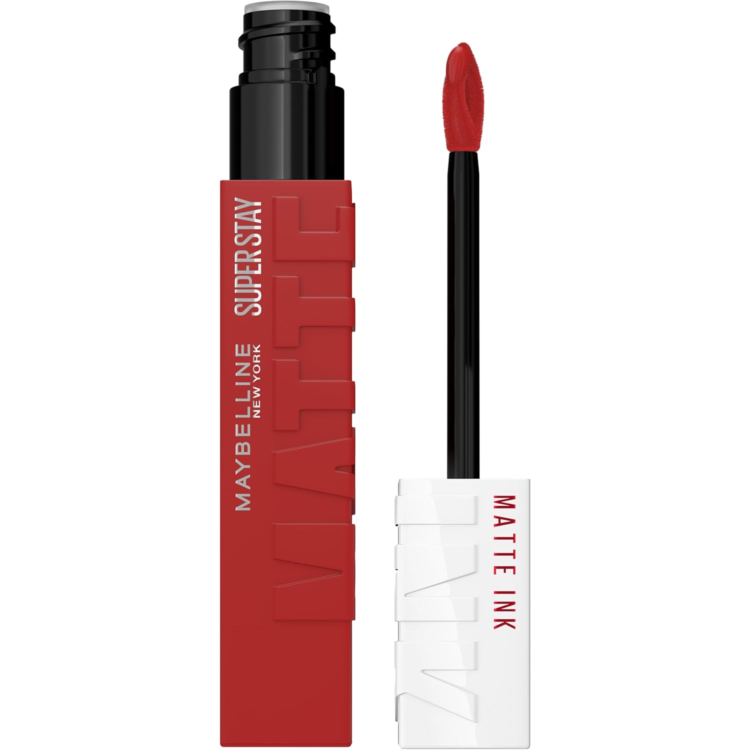 Super Stay Matte Ink Liquid Lipstick Makeup, Long Lasting High Impact Color, Up to 16H Wear, Hustler, Red Brown, 1 Count, Packaging May Vary 335 HUSTLER 0.17 Fl Oz (Pack of 1)